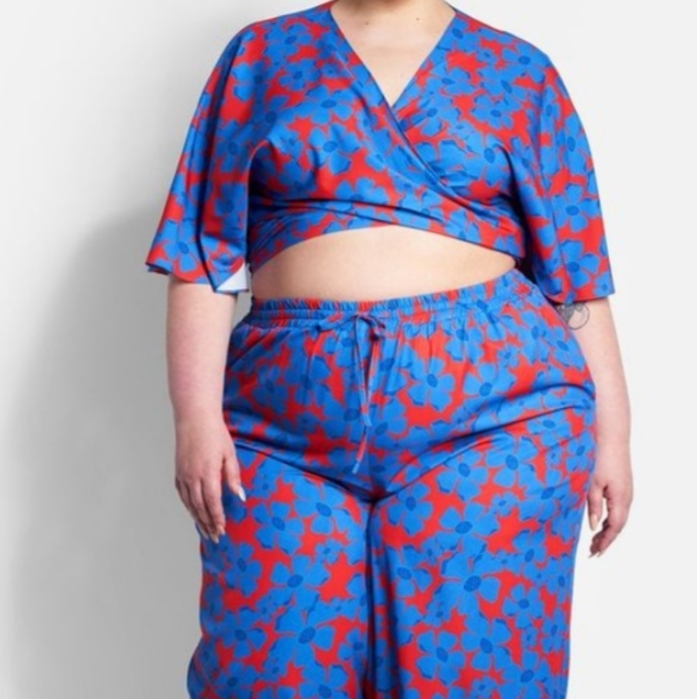 Rebdoll 2 piece floral set 1x top/2x bottom